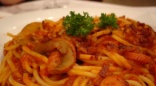 Как приготовить спагетти по-гречески